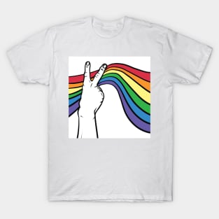 A Wave of Peace and Love T-Shirt